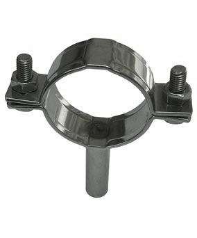 Στήριγμα ανοξείδωτων σωλήνων με πόδι