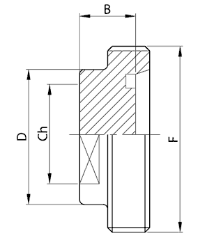 Σχέδιο αρσενικής τάπας τροφίμων
