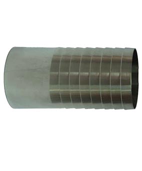 Ακροσωλήνιο ανοξείδωτο για ελαστικό σωλήνα