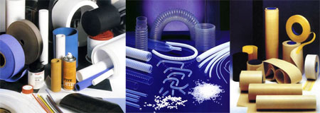 Διάφορα προίόντα από τεφλόν PTFE
